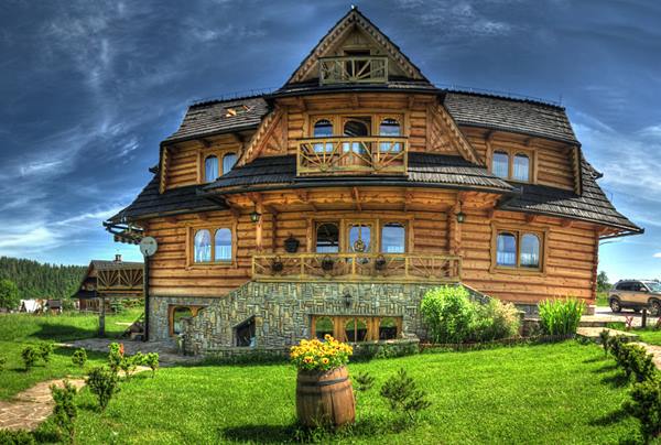 Osada na Brzyzku dom dla 20 osób w Poroninie