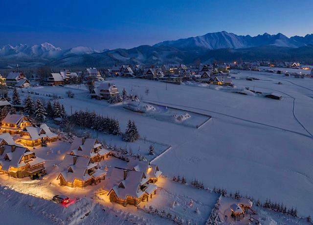 Chałupki pod Giewontem w Murzasichlu